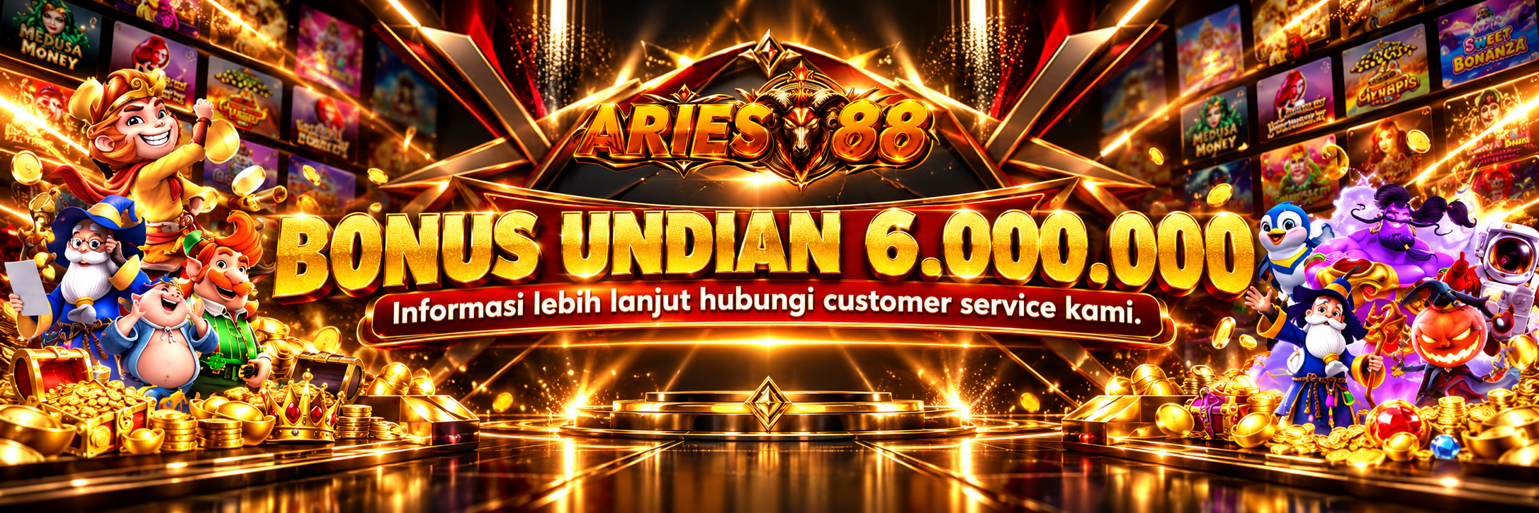 BONUS UNDIAN 6.000.000